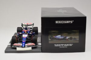 Visa Cash App RB VCARB 01 A. Iwasa FP1 Japanese GP 2024 Minichamps 1:18 117240440 Resin - image 6 of 7