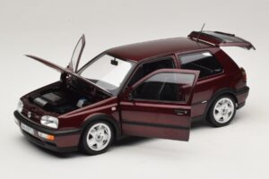 Volkswagen Golf VR6 Mk3 Indian Red Limited Edition Norev 1:18 188505 Diecast - image 2 of 8