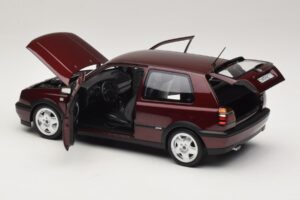 Volkswagen Golf VR6 Mk3 Indian Red Limited Edition Norev 1:18 188505 Diecast - image 5 of 8