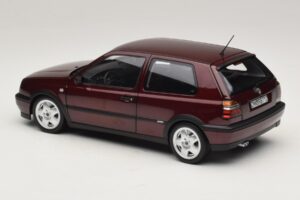 Volkswagen Golf VR6 Mk3 Indian Red Limited Edition Norev 1:18 188505 Diecast - image 7 of 8