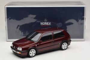 Volkswagen Golf VR6 Mk3 Indian Red Limited Edition Norev 1:18 188505 Diecast - image 8 of 8