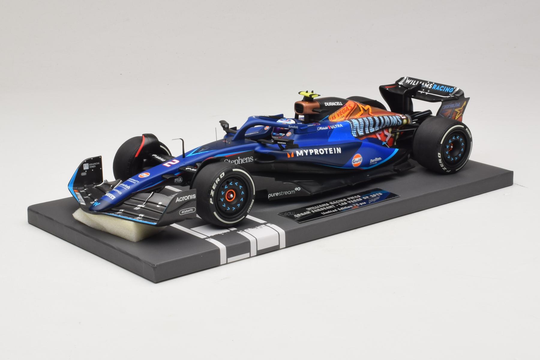 Minichamps Williams FW45 1:18 Sargeant Las Vegas 2023