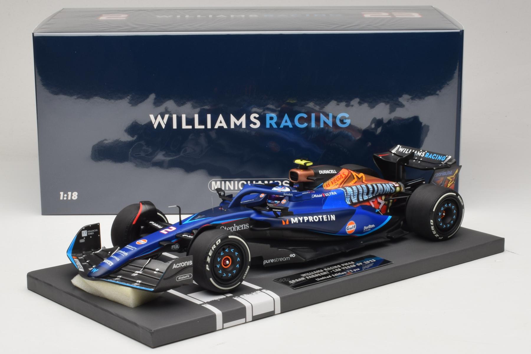 希少品】MINICHAMPS ウィリアムズ FW44 1:18 GPボックス 希少品
