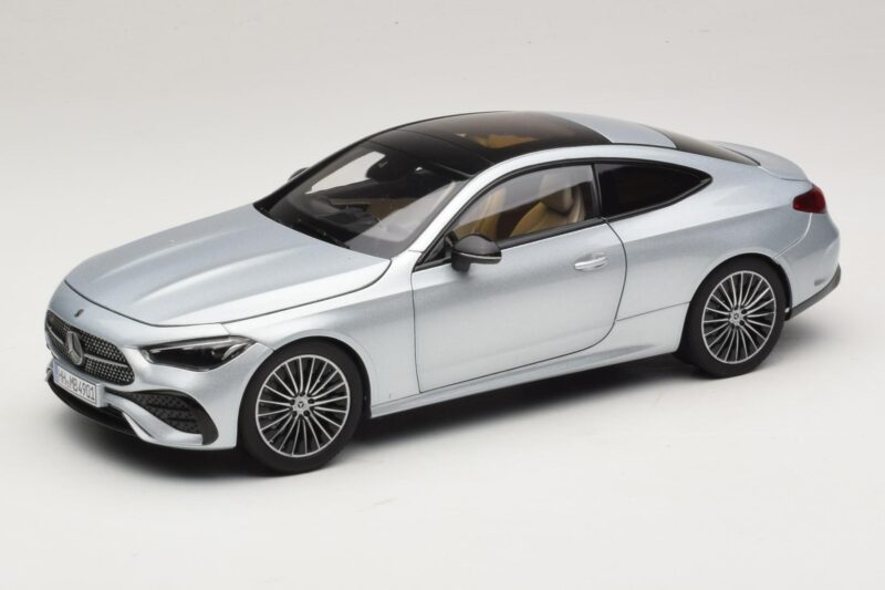 Mercedes CLE C236 Coupe Hightech Silver Norev 1:18 Mercedes CLE C236 Coupe Hightech Silver Norev 1:18 183939 Diecast