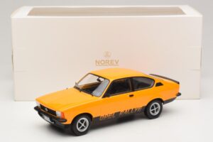 Opel Kadett C Rallye 2.0E Brilliant Ochre Norev 1:18 183659 Diecast - image 6 of 6