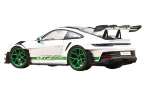 Porsche 911 992 GT3 RS Tribute to Carrera RS White Python Green Norev 1:12 127535 Diecast - image 2 of 4