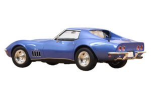 Chevrolet Corvette C3 Le Mans Blue Norev 1:18 189034 Diecast - image 2 of 3