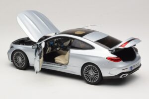 Mercedes CLE C236 Coupe Hightech Silver Norev 1:18 183939 Diecast - image 5 of 8