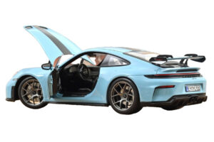 Porsche 911 992.2 GT3 Weissach Package Gulf Blue Norev 1:18 187000 Diecast - image 2 of 3