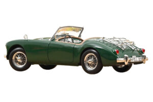 MG MGA British Racing Green Norev 1:18 182610 Diecast - image 3 of 5
