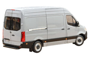 Mercedes Sprinter Grey Norev 1:18 183042 Diecast - image 4 of 6