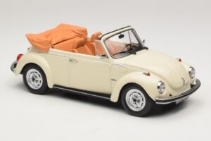Volkswagen 1303 Cabriolet Cream White Norev 1:18 188535 Diecast - image 4 of 6