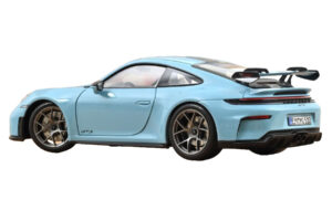Porsche 911 992.2 GT3 Weissach Package Gulf Blue Norev 1:18 187000 Diecast - image 3 of 3