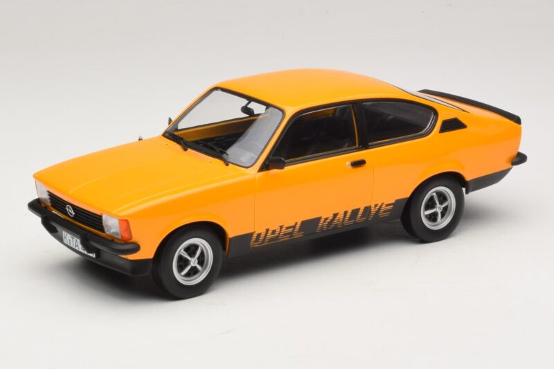 Opel Kadett C Rallye 2.0E Brilliant Ochre Norev 1:18 183659 Diecast
