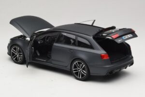 Audi RS6 C7 Avant Daytona Grey Minichamps 1:18 5011216225 Diecast - image 5 of 8
