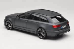 Audi RS6 C7 Avant Daytona Grey Minichamps 1:18 5011216225 Diecast - image 6 of 8