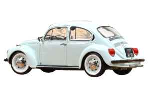 Volkswagen 1303 Pastel Blue Norev 1:18 188676 Diecast - image 2 of 2