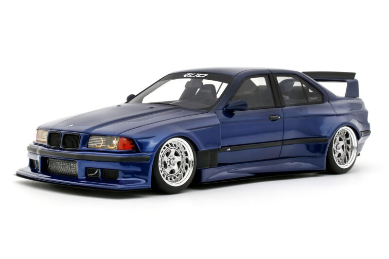 BMW E36 Khyzyl Saleem LTO Turbo Avus Blue Otto 1:18 OT1174 Resin