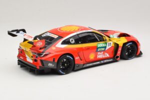 BMW M4 GT3 #31 Schubert Motorsport S. van der Linde Winner DTM Lausitzring 2022 Minichamps 1:18 113222031 Diecast - image 3 of 8
