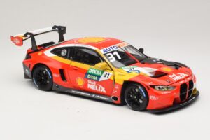 BMW M4 GT3 #31 Schubert Motorsport S. van der Linde Winner DTM Lausitzring 2022 Minichamps 1:18 113222031 Diecast - image 6 of 8