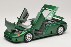 Bugatti EB110 Green Metallic Bburago 1:18 3003 Diecast - image 2 of 8
