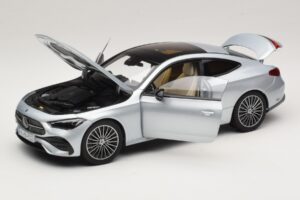 Mercedes CLE C236 Coupe Hightech Silver Norev 1:18 183939 Diecast - image 2 of 8