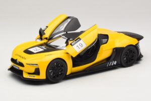 Citroen GT Yellow & Black Norev 1:18 181609 Diecast - image 2 of 8