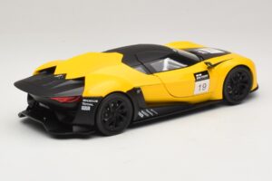 Citroen GT Yellow & Black Norev 1:18 181609 Diecast - image 3 of 8