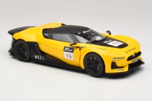Citroen GT Yellow & Black Norev 1:18 181609 Diecast - image 6 of 8