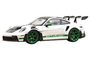 Porsche 911 992 GT3 RS Tribute to Carrera RS White Python Green Norev 1:12 127535 Diecast