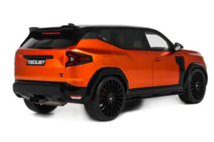 Dacia Duster Mk3 Redust Sport 4x2 Hybrid Metallic Orange Otto 1:18 OT1316 Resin - image 2 of 4