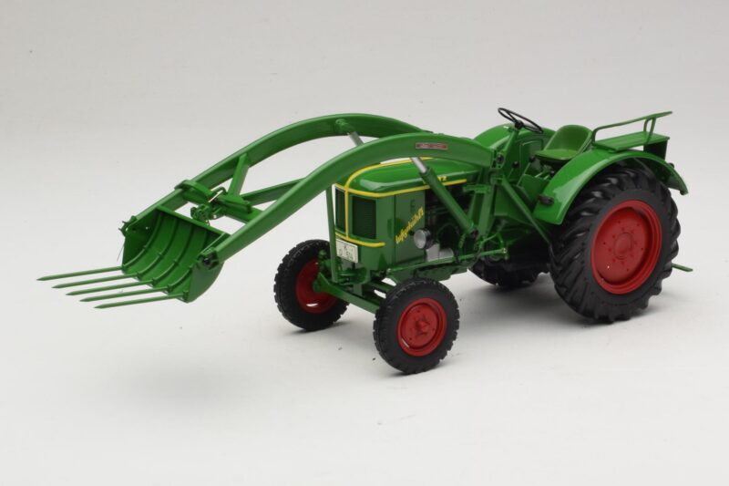 Deutz F2L 514 Tractor Front Loader Green Minichamps 1:18 Deutz F2L 514 Tractor Front Loader Green Minichamps 1:18 109144071 Diecast