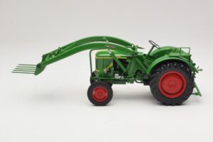 Deutz F2L 514 Tractor Front Loader Green Minichamps 1:18 109144071 Diecast - image 3 of 6