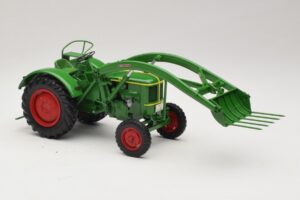 Deutz F2L 514 Tractor Front Loader Green Minichamps 1:18 109144071 Diecast - image 4 of 6