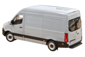 Mercedes Sprinter Grey Norev 1:18 183042 Diecast - image 5 of 6