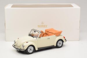 Volkswagen 1303 Cabriolet Cream White Norev 1:18 188535 Diecast - image 6 of 6