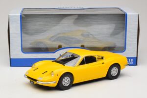 Ferrari Dino 246 GT Yellow MCG 1:18 MCG18168 Diecast - image 6 of 6