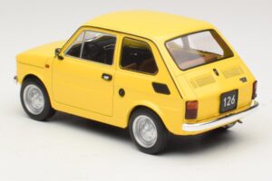 Fiat 126 Yellow MCG 1:18 MCG18667 Diecast - image 4 of 6