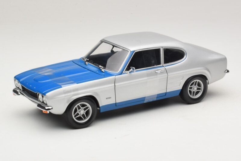 Ford Capri RS2600 Mk1 Silver Blue Minichamps 1:18 Ford Capri RS2600 Mk1 Silver Blue Minichamps 1:18 150089072 Diecast