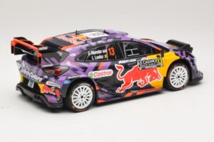 Ford Puma Rally1 #13 G. Munster / L. Louka Rally Monte Carlo 2025 IXO 1:18 18RMC231B Diecast - image 2 of 6
