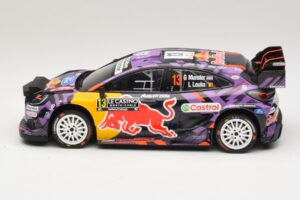 Ford Puma Rally1 #13 G. Munster / L. Louka Rally Monte Carlo 2025 IXO 1:18 18RMC231B Diecast - image 3 of 6
