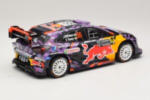 Ford Puma Rally1 #55 J. McErlean / E. Treacy Rally Monte Carlo 2025 IXO 1:18 18RMC231A Diecast - image 2 of 6