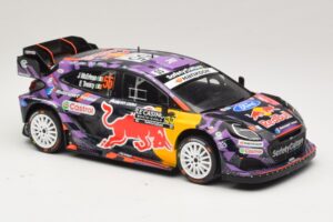 Ford Puma Rally1 #55 J. McErlean / E. Treacy Rally Monte Carlo 2025 IXO 1:18 18RMC231A Diecast - image 4 of 6