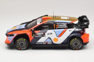 Hyundai i20 N Rally1 #1 T. Neuville / M. Wydaeghe Safari Rally Kenya 2025 IXO 1:18 18RMC247B Diecast - image 3 of 6