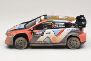 Hyundai i20 N Rally1 #8 O. Tanak / M. Jarveoja Safari Rally Kenya 2025 IXO 1:18 18RMC247A Diecast - image 3 of 6