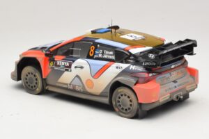 Hyundai i20 N Rally1 #8 O. Tanak / M. Jarveoja Safari Rally Kenya 2025 IXO 1:18 18RMC247A Diecast - image 5 of 6