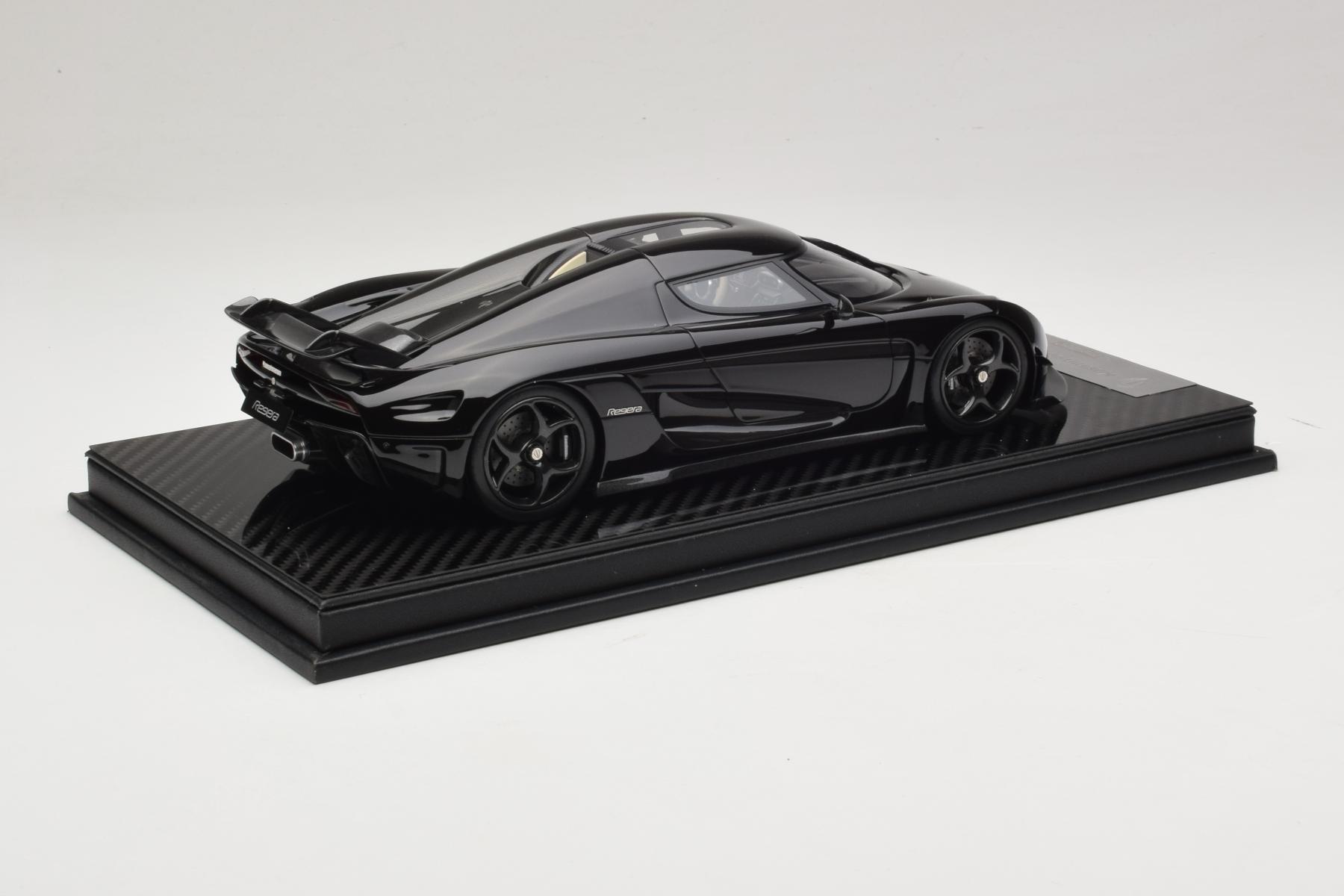 FrontiArt Koenigsegg Regera 1:18 Resin Black Carbon