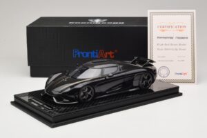 Koenigsegg Regera Black Carbon Package FrontiArt 1:18 F079-179 Resin - image 7 of 7
