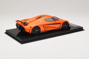 Koenigsegg Regera Orange Carbon Package FrontiArt 1:18 F071-153 Resin - image 2 of 7