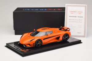 Koenigsegg Regera Orange Carbon Package FrontiArt 1:18 F071-153 Resin - image 7 of 7